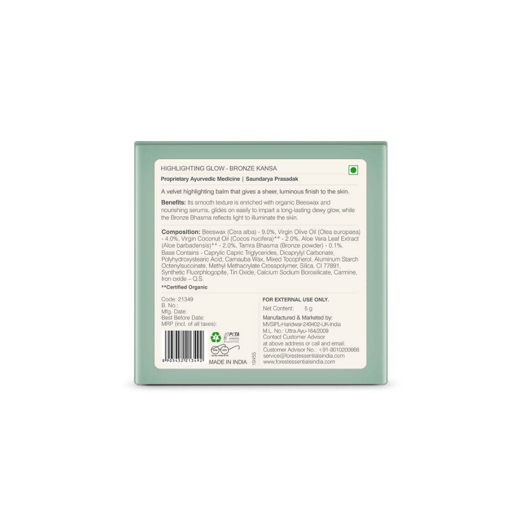 Forest Essentials Highlighting Glow Kansa - Bronze - Distacart
