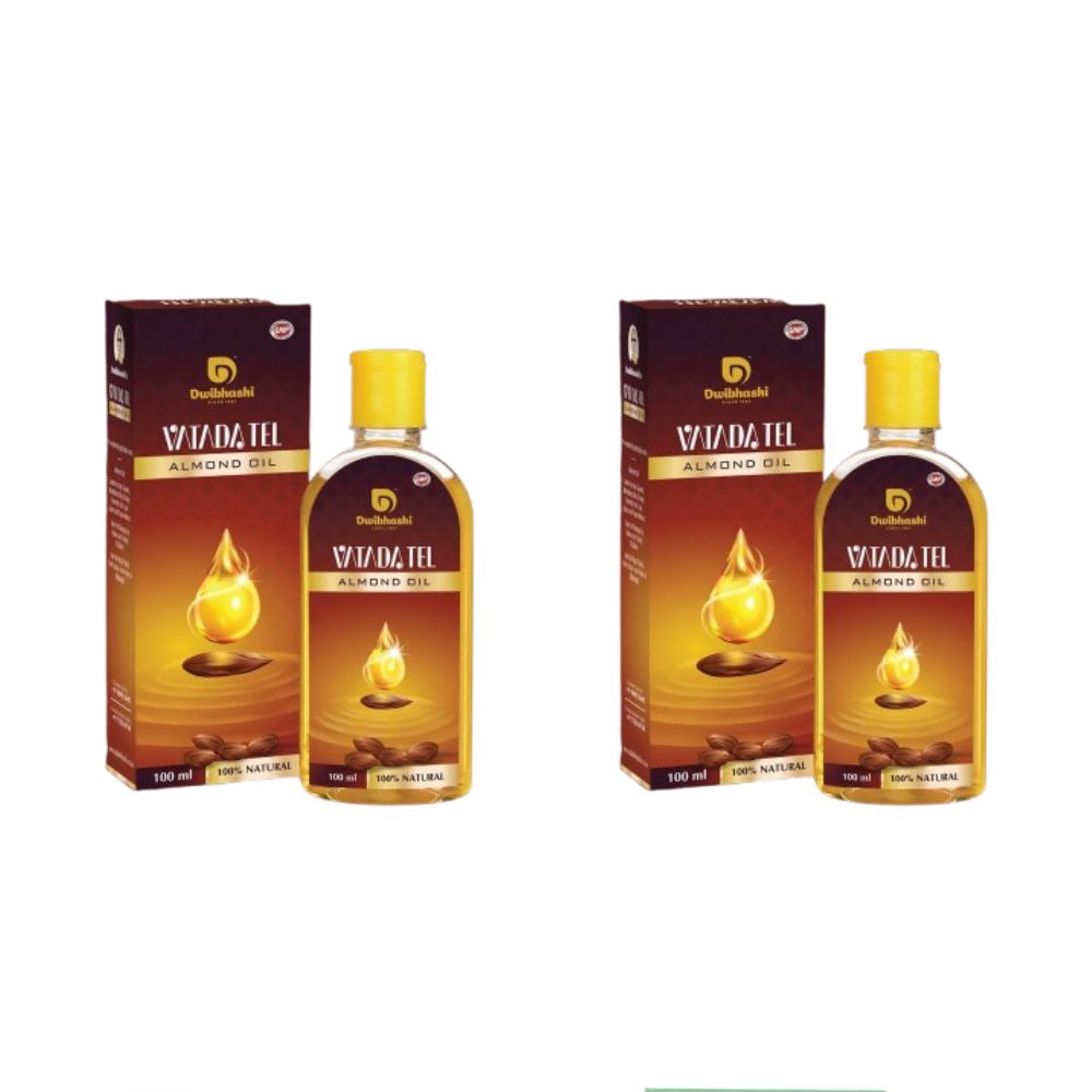 Dwibhashi Vatada Tel Almond Oil - Distacart