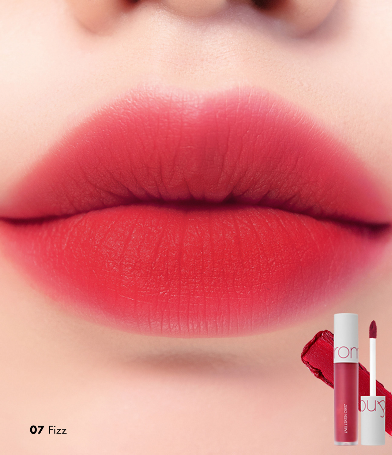 Rom&nd Zero Velvet Tint - 07 Fizz