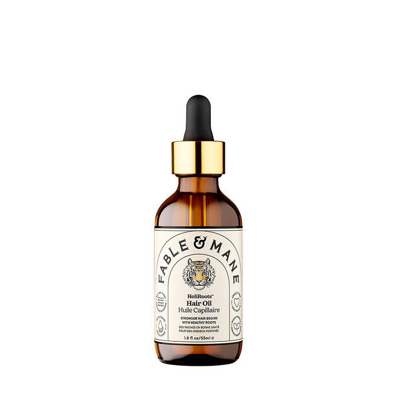 Fable & Mane HoliRoots Oil To Strengthen Roots and Thicken Hair