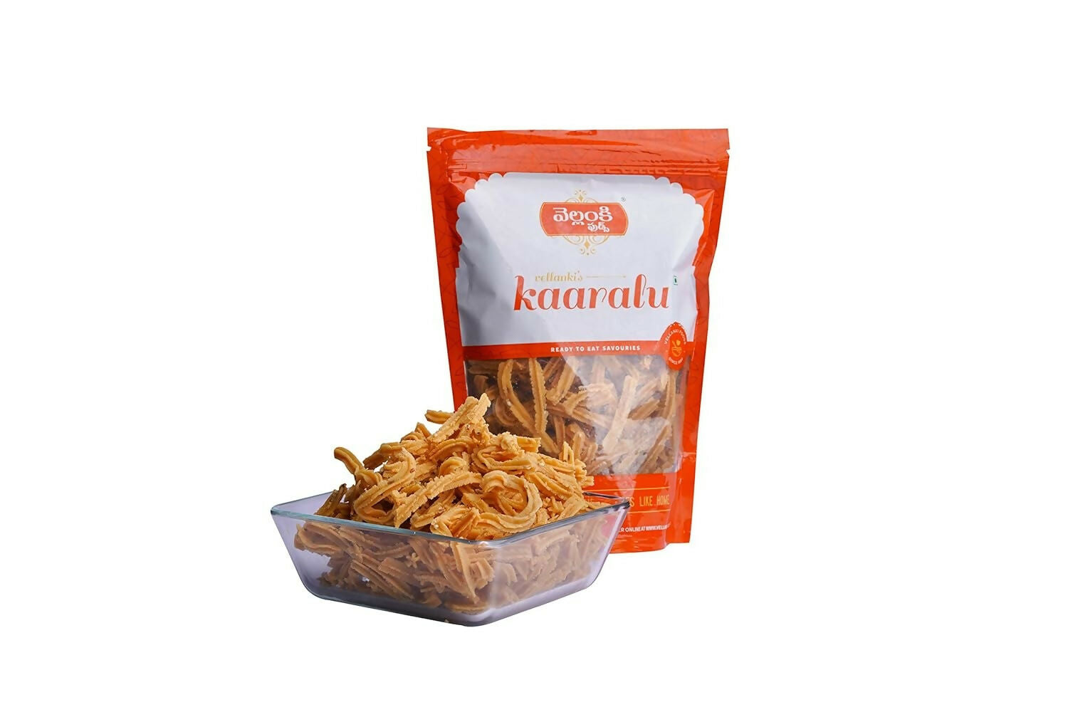 Vellanki Foods Andhra Snacks Combo - Muruku (500 gm), Chegodi (500 gm) - Distacart