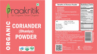 Thumbnail for Praakritik Organic Dhaniya Powder - Distacart