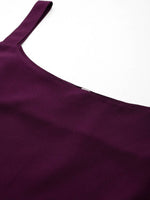 Thumbnail for Ahalyaa Women's Traditional wear Kurta Set - Burgundy - Distacart
