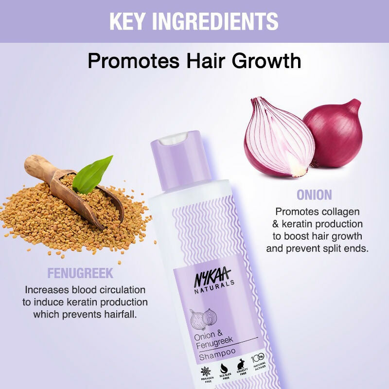 Nykaa Naturals Hair Growth Shampoo - Distacart