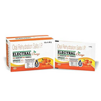 Thumbnail for Electral FDC ORS Sachets Orange Flavour