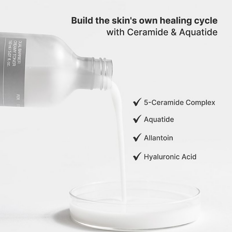 Celimax Dual Barrier Creamy Toner - Korean Skin Care - Distacart