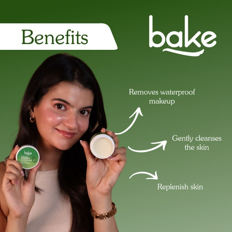 Bake Super Glow+ Vitamin E Cleansing Balm - Distacart