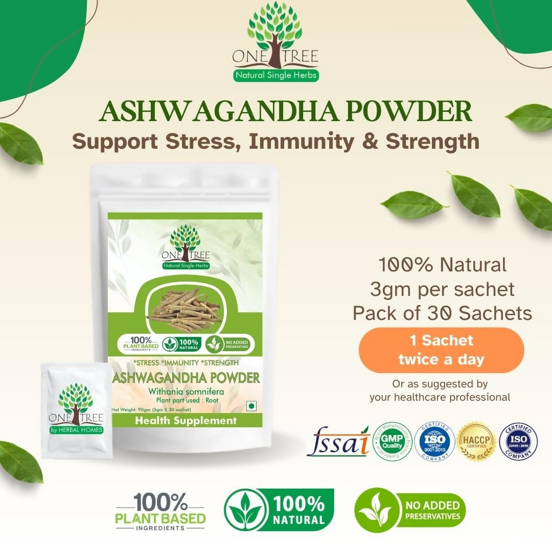 One Tree Ashwagandha Powder - Distacart