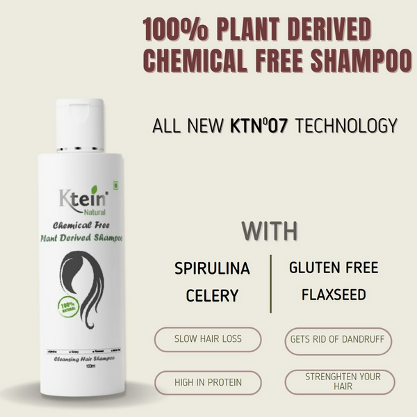 Ktein Natural Chemical Free Plant Derived Shampoo & Conditioner Combo - Distacart