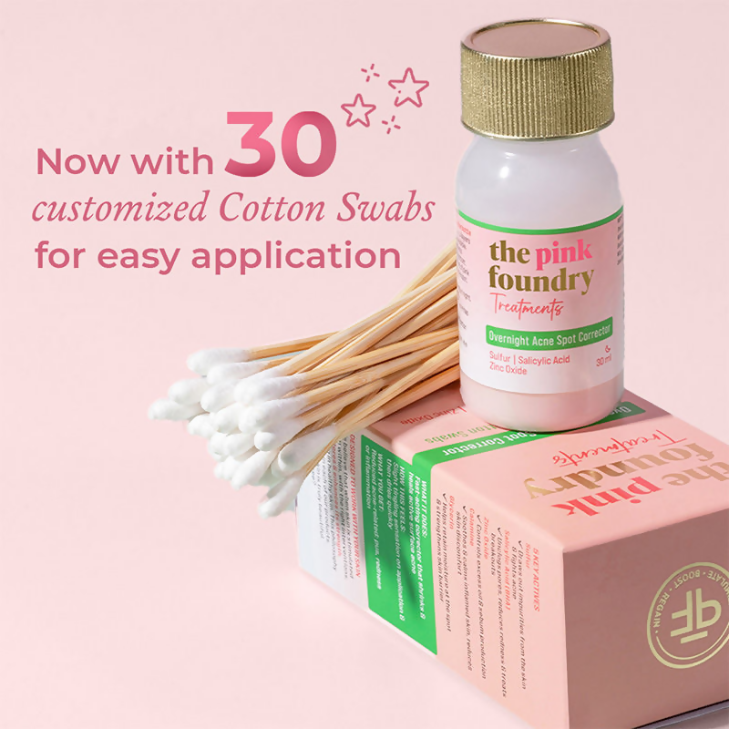 The Pink Foundry Acne Spot Corrector With Salicylic Acid For Active Acne Blackheads & Whiteheads - Distacart
