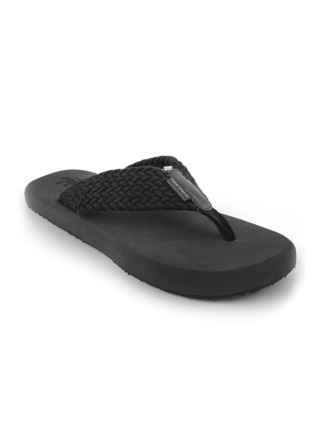 Red Tape Men PU Thong Flip-Flops