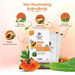 Thumbnail for Ayouthveda Papaya Vera Face Pack Powder - Distacart