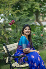 Thumbnail for Vishnu Weaves Women's Royal Banarasi Silk Saree with Blouse - Distacart