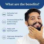 Thumbnail for Man Matters Derma Roller with 540 Titanium Alloy Micro Needles 0.5 mm - Distacart