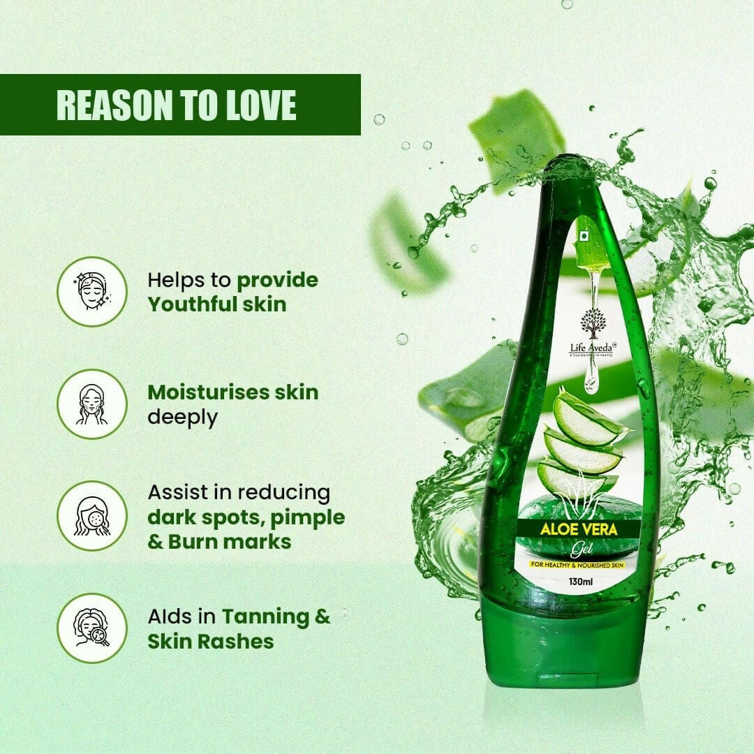 Life Aveda Premium Aloe vera Gel - Distacart