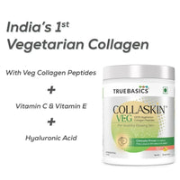 Thumbnail for TrueBasics Collaskin Mixed Fruit Flavour 100% Vegetarian Collagen Peptides - Distacart