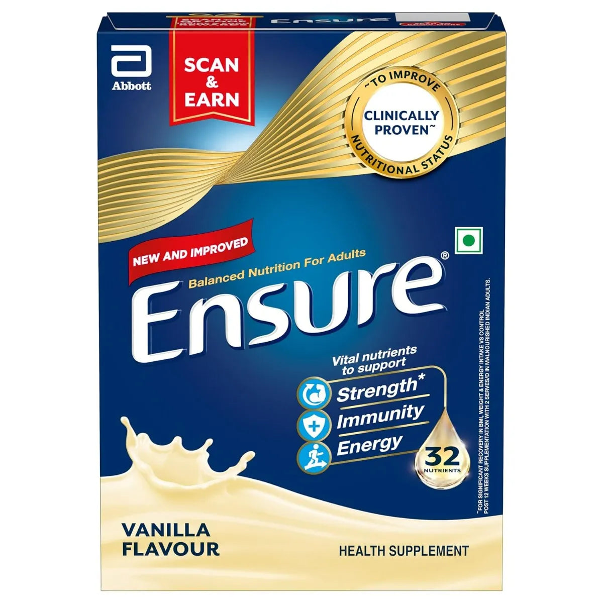 Ensure Health Supplement - Vanilla Flavour