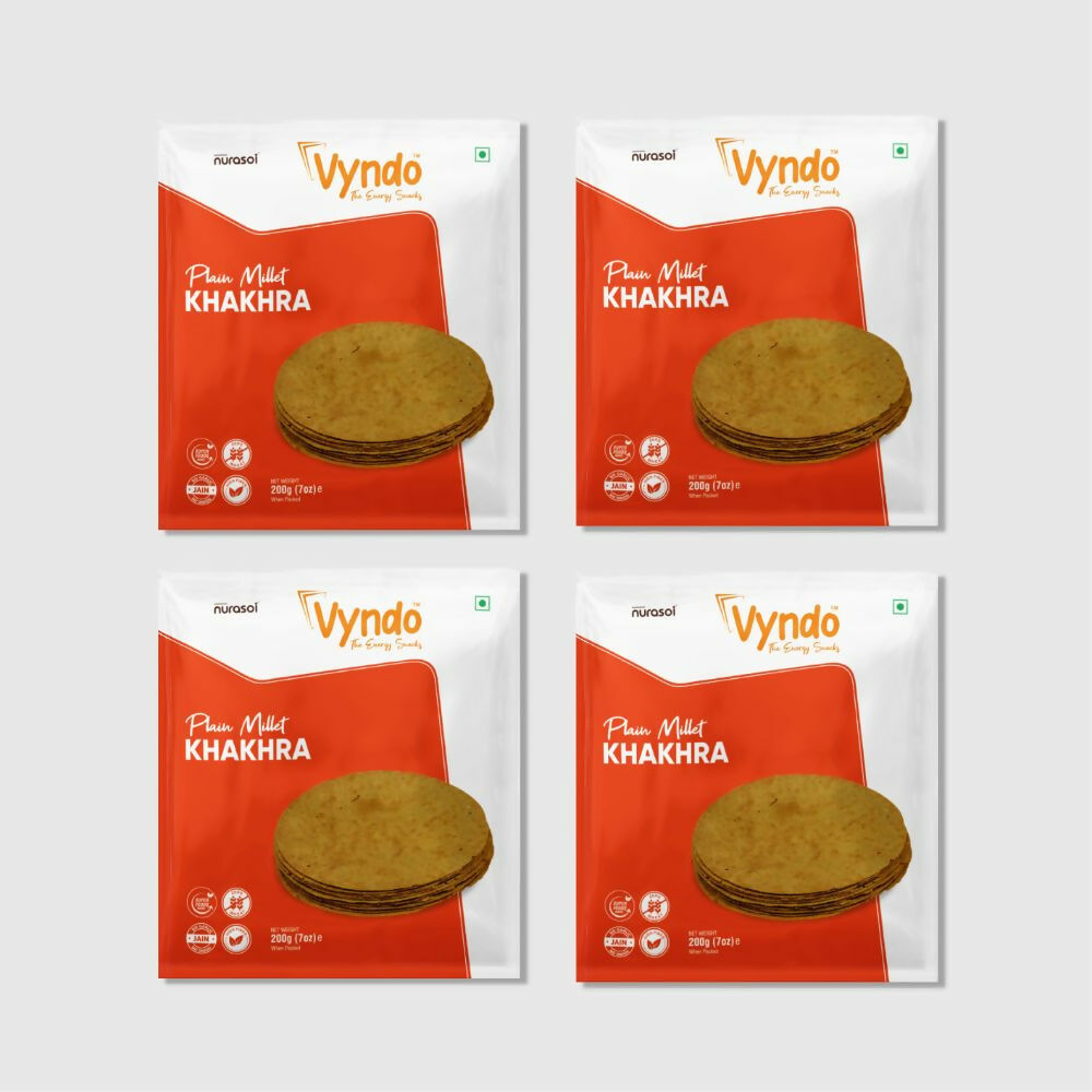 Vyndo Plain Millet Khakhra - Distacart