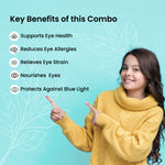 Thumbnail for Jagat Pharma Isotine Eye Gummy (Kids) + Isotine Plain Combo: Daily Care for Healthy Eyes