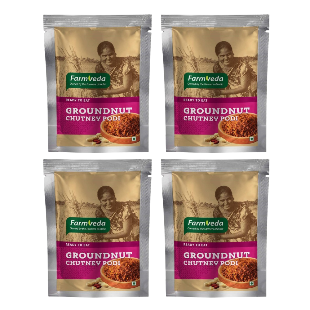 Farmveda Ready To Eat Groundnut Chutney Podi - Distacart