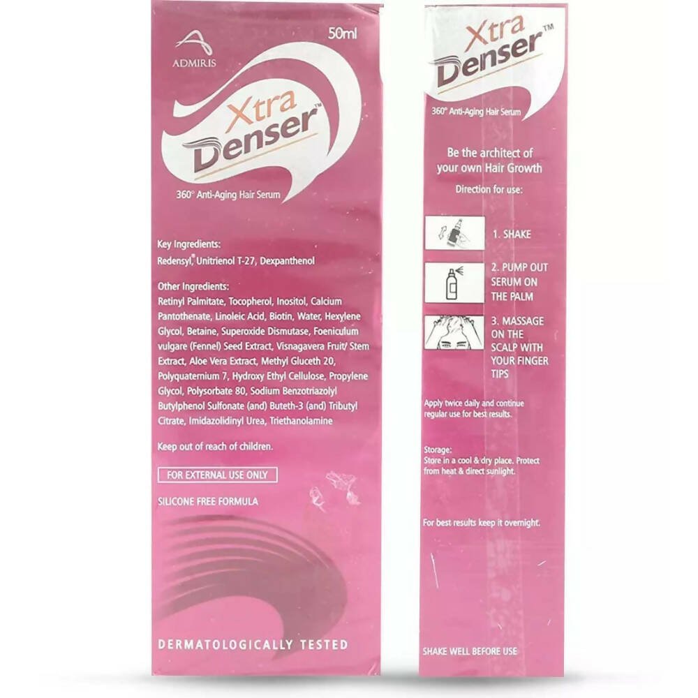 Admiris Xtra Denser Hair Serum - Distacart