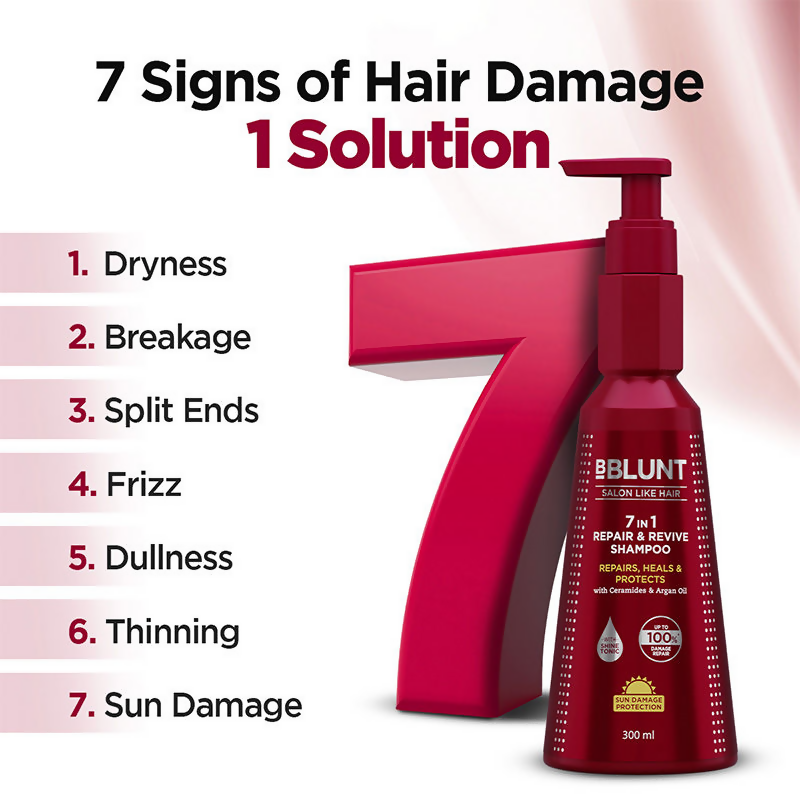 BBlunt 7 in-1 Repair & Revive Shampoo