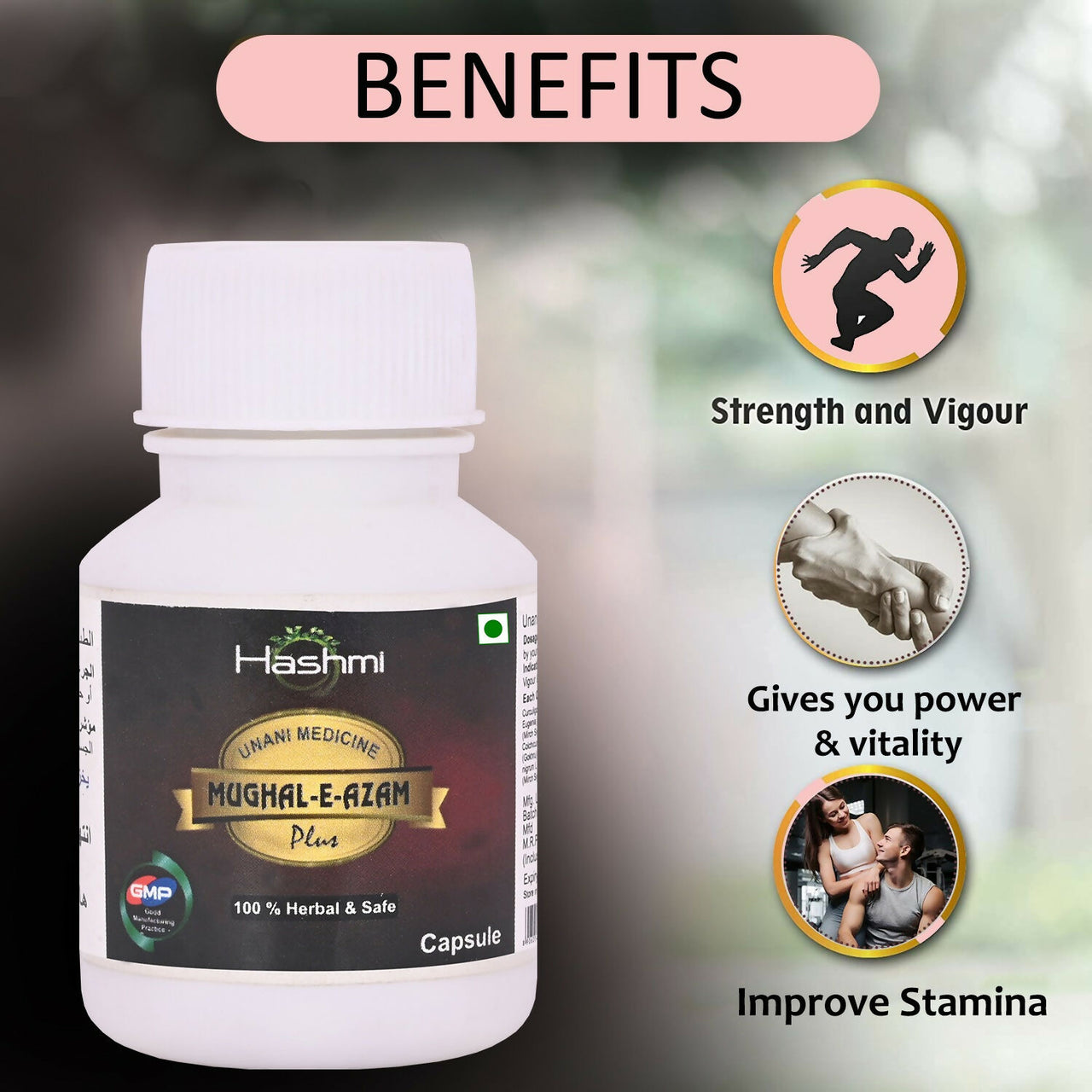 Hashmi Mughal E Azam Capsules - Distacart
