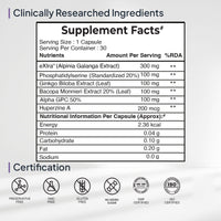 Thumbnail for Miduty by Palak Notes Memory & Focus Capsules - Distacart