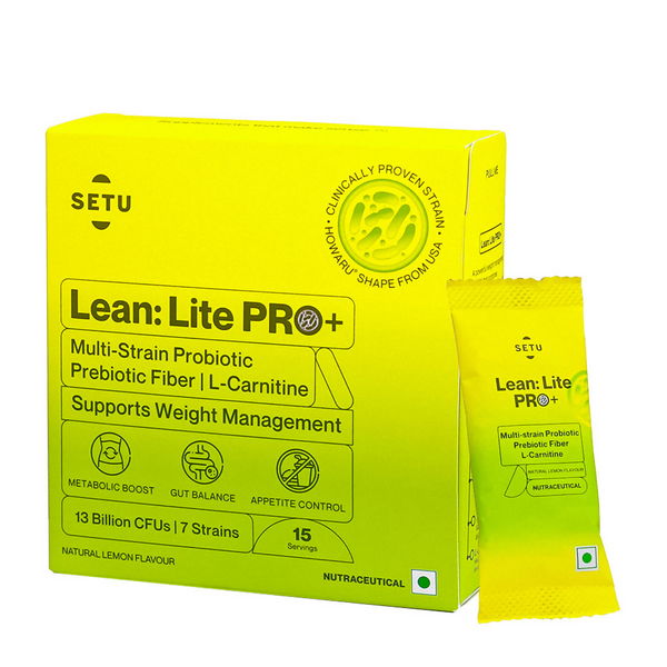 Setu Lean Lite Pro+ Weight Management Gut Health Powder