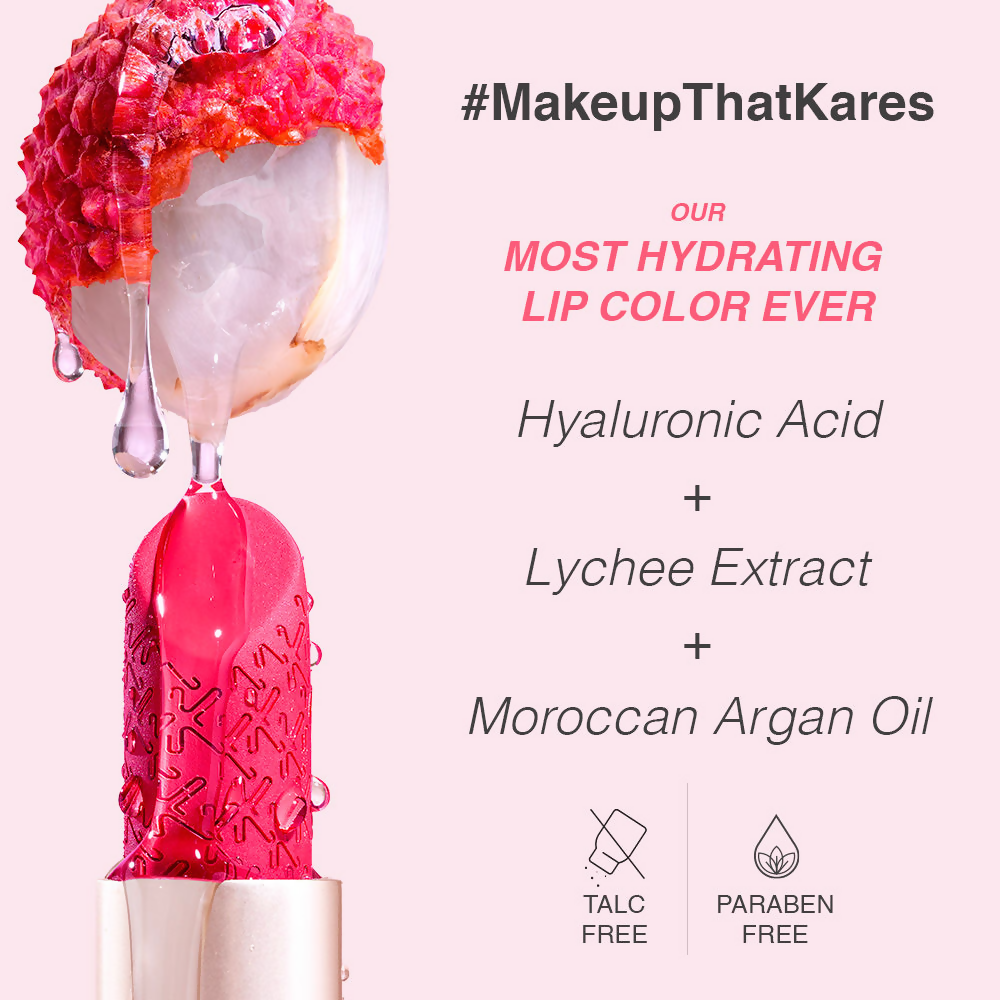 Kay Beauty Hydra Crème Hydrating Full Coverage Lipstick with Hyaluronic Acid Tomboy