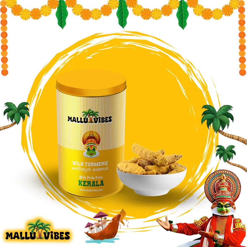 Mallu Vibes Wild Turmeric