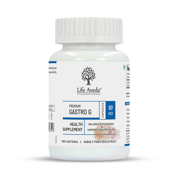 Life Aveda Premium Gastro G Capsules - Distacart