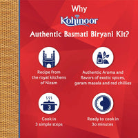 Thumbnail for Kohinoor Authentic Hyderabadi Biryani Kit - Distacart