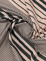 Thumbnail for Mitera Striped Zari Silk Blend Saree - Distacart