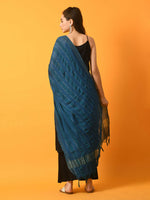 Thumbnail for Myshka Women's Black Solid Anarkali Party Kurta Set With Dupatta - Distacart