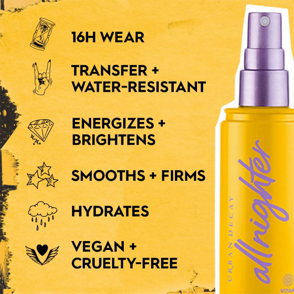 Urban Decay All Nighter Vitamin C Travel Setting Spray - Distacart