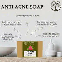Thumbnail for Ivory Natural Anti Acne Soap - Restore Radiance & Nourish Skin For Both Men & Women - Distacart