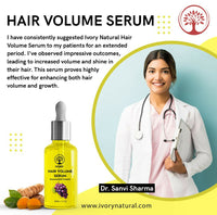 Thumbnail for Ivory Natural Hair Volume Serum For Hair Thinning And Healthier Growth - Distacart