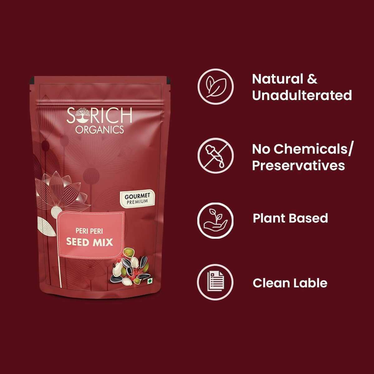 Sorich Organics Peri Peri Seed Mix - Distacart