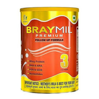 Thumbnail for Braymil Premium Follow Up Formula 3 for 1-2 Years Powder - Distacart