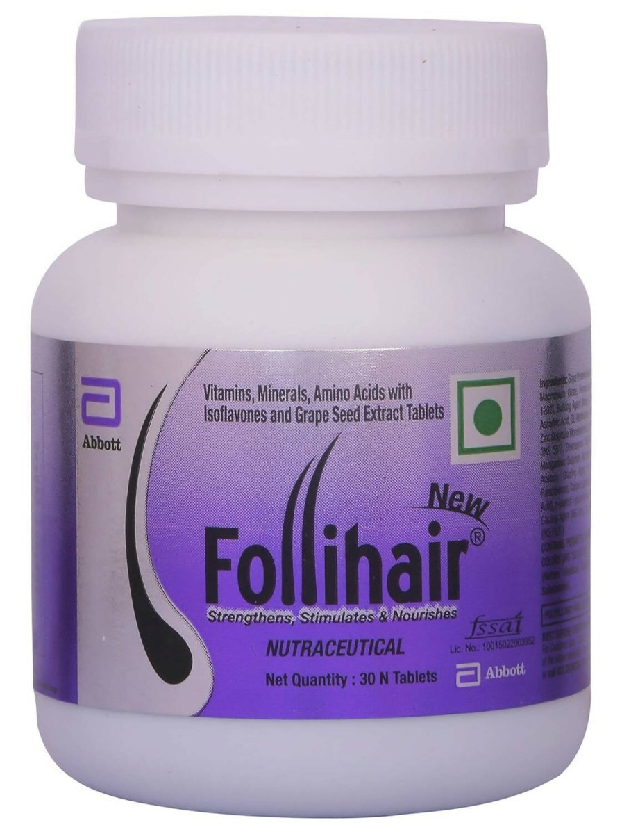 Abbott New Follihair Nutraceutical Tablets - Distacart