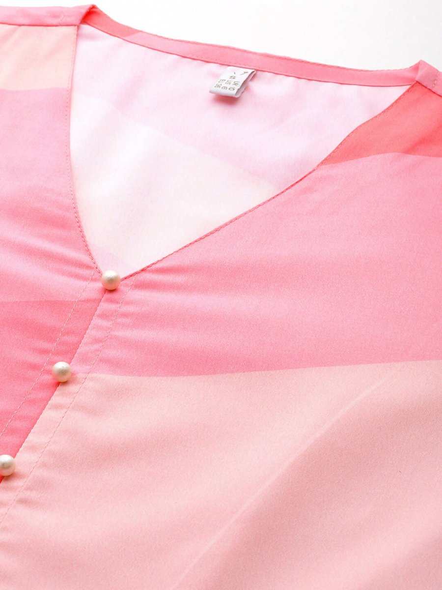 Ahalyaa Women's Traditional Wear Co-ods - Pink - Distacart