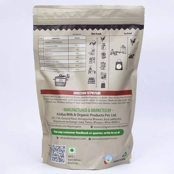 Adya Organics Traditional Dheki Rice