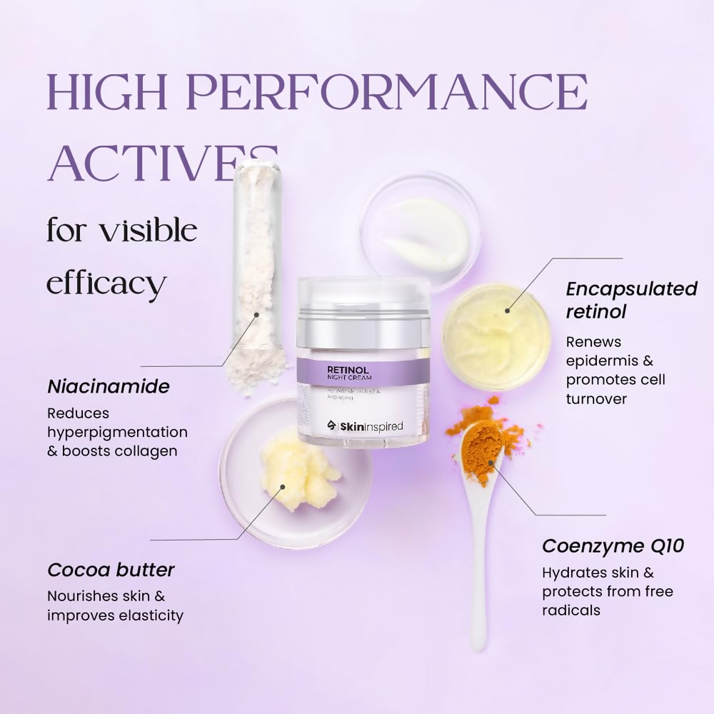 SkinInspired Retinol Night Cream - Distacart