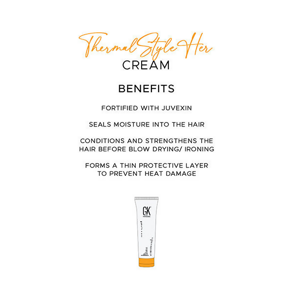 GK Hair Thermal Styler Cream For Heat Protection - Distacart
