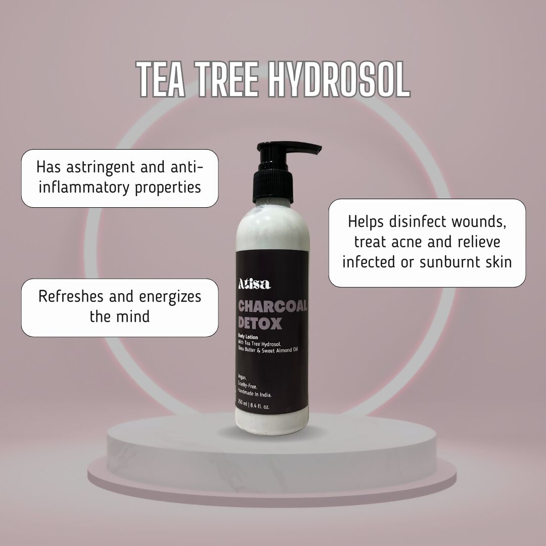 Atisa Charcoal Detox Body Lotion - Distacart