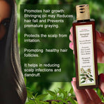 Thumbnail for Bringraj  Hair Oil nourish the scalp, strengthen hair follicles, improve hair texture, and prevent common scalp issues develixir copy