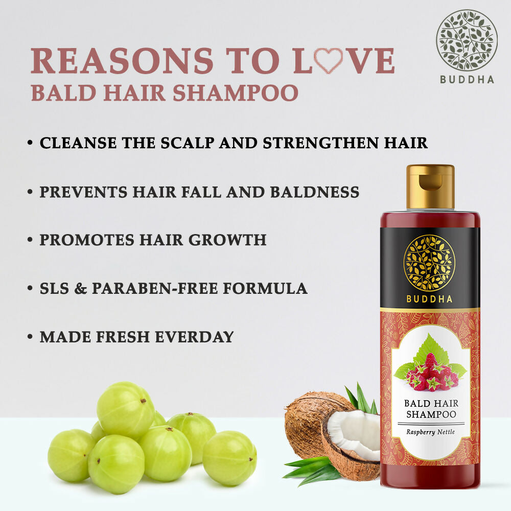 Buddha Natural Bald Hair Shampoo - Distacart