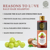 Thumbnail for Buddha Natural Bald Hair Shampoo - Distacart