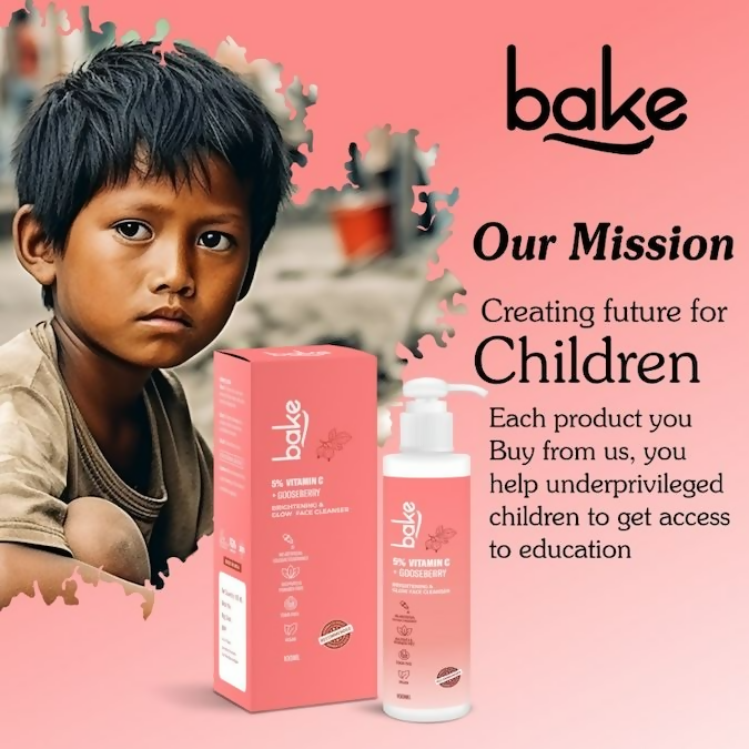 Bake 5% Vitamin C Face Cleanser - Distacart